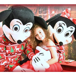 Mickey en Mini kerst